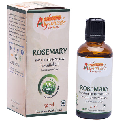Aashman Ayurveda 100% Pure Steam Distilled Essential Oil Rosemary