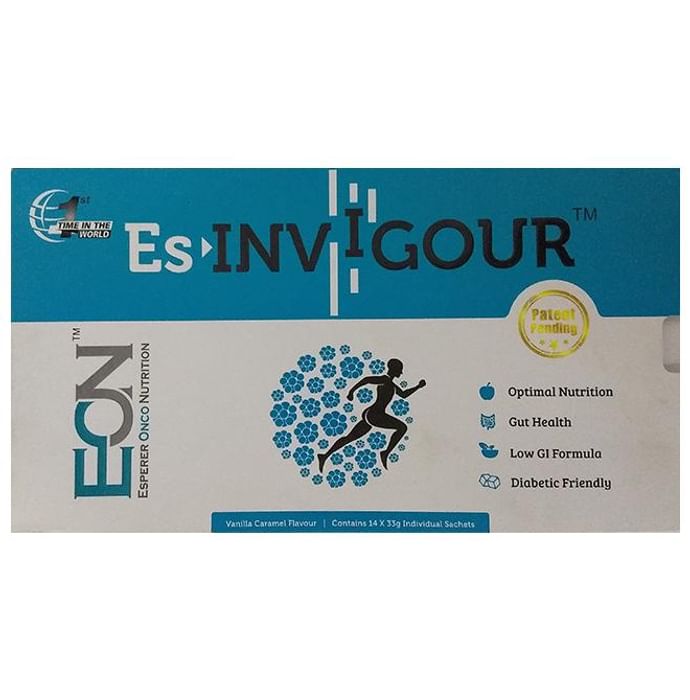 ES Invigour Sachet 33gm Each Vanilla-Caramel - Classic Derma