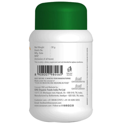 Aavaaram Ashwagandha Enerj+ 500mg Veg Capsule