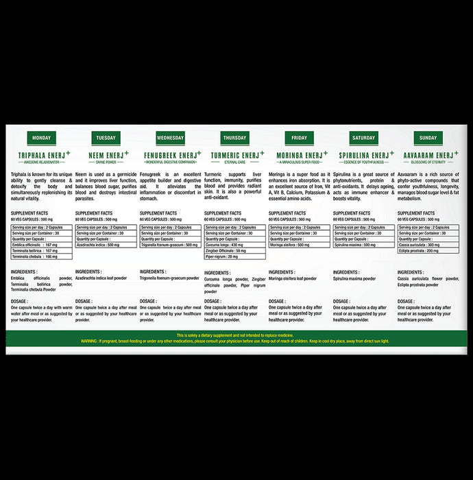 Aavaaram Herba Enerj+ Veg Capsule