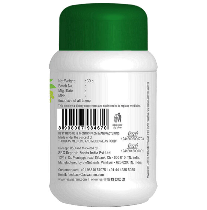 Aavaaram Triphala Enerj+ 500mg Veg Capsule