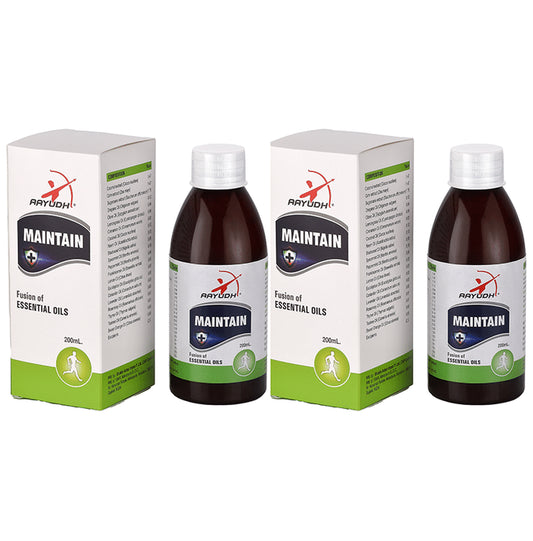 Aayudh Maintain + Syrup (200ml Each) - Classic Derma