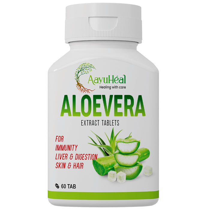 Aayuheal Alovera Extract Tablet - Classic Derma