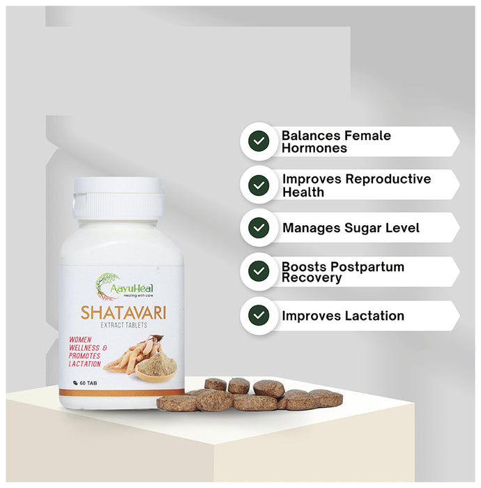 Aayuheal Shatavari Extract Tablet