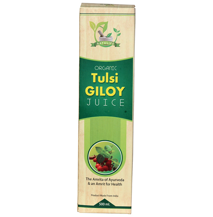 Aayulife Organic Tulsi Giloy Juice - Classic Derma