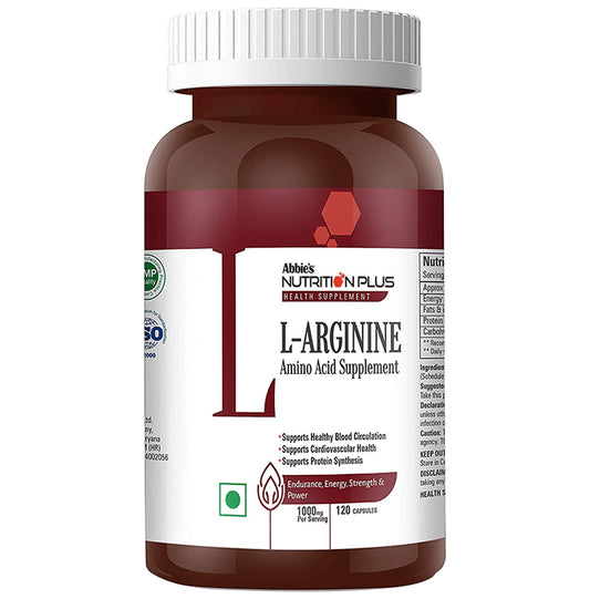 Abbie's Nutrition Plus Health Supplement L-Arginine Capsule - Classic Derma