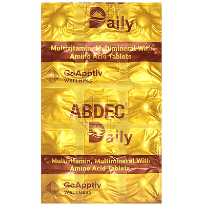 ABDEC Daily Tablet