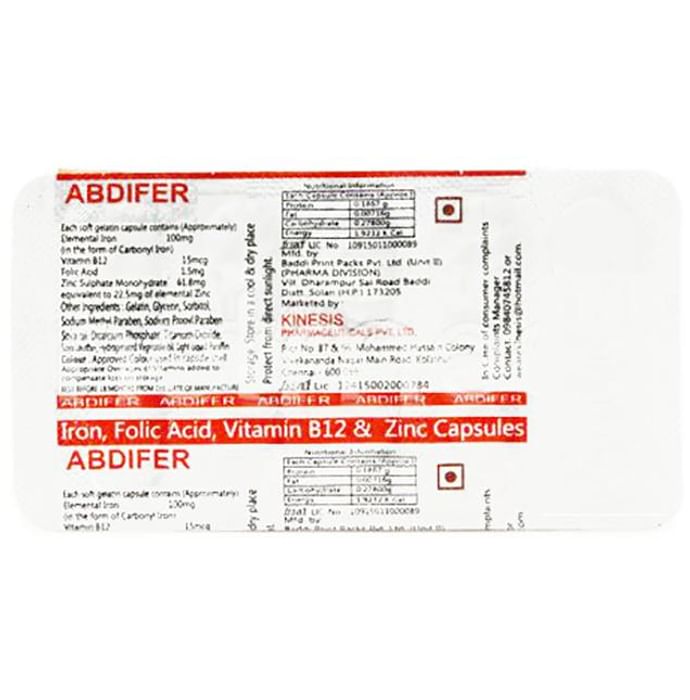 Abdifer Capsule - Classic Derma
