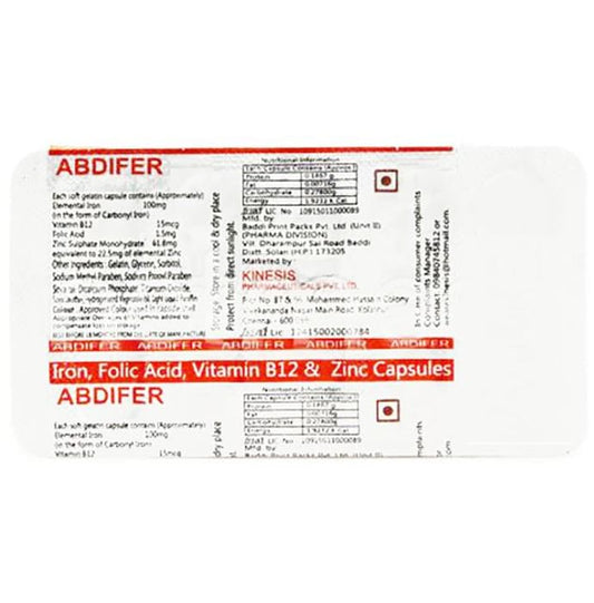 Abdifer Capsule - Classic Derma