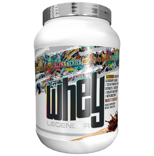 Absolute Nutrition Legender Whey Protein Powder Moist Chocolate - Classic Derma