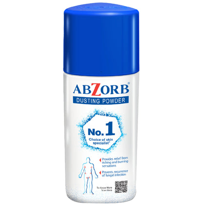 Abzorb Anti Fungal Dusting Powder | Absorbs Excess Sweat | Controls Itching | Derma Care | Manages Fungal Infections