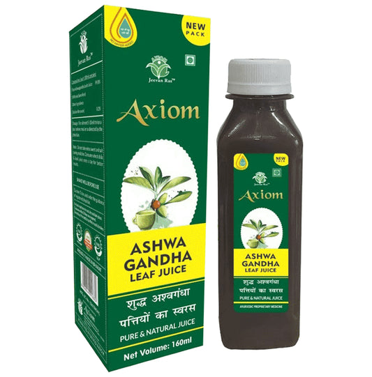 Axiom Jeevan Ras Ashwagandha Leaf Juice No Added Sugar - Classic Derma