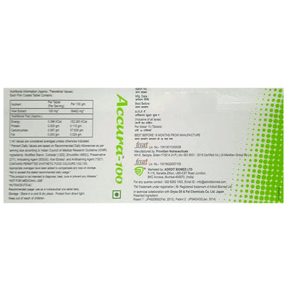 Accura-100 Tablet (10 Each)