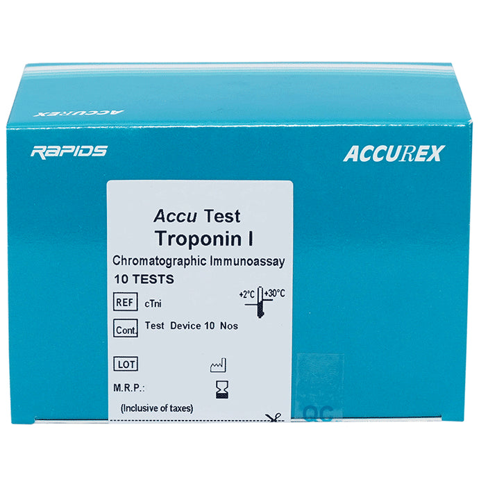 Accurex Accu Test Troponin I Test Kit - Classic Derma