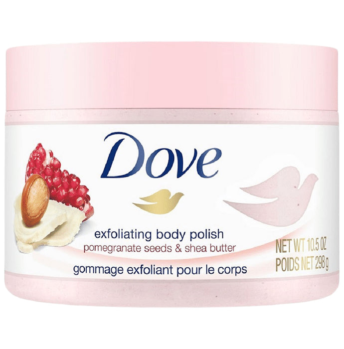 Dove Exfoliating Body Polish Pomegranate Seeds and Shea Butter - Classic Derma