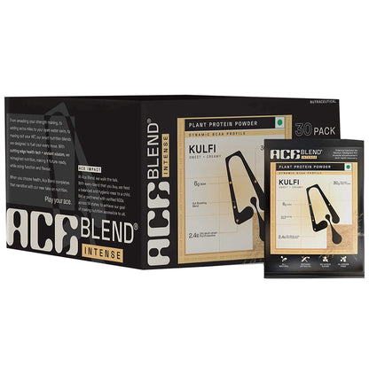 Ace Blend Intense 30g Vegan Plant Protein Powder with BCAA Kulfi