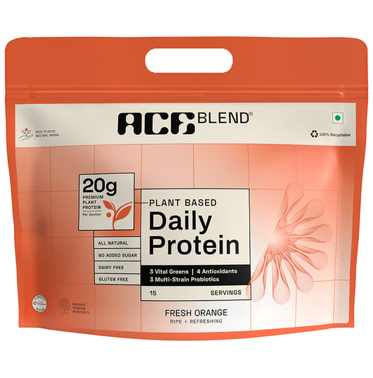 Ace Blend Plant Based Daily Protein Orange - Classic Derma
