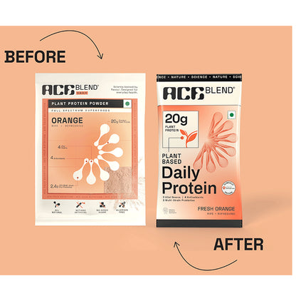 Ace Blend Plant Based Daily Protein Orange
