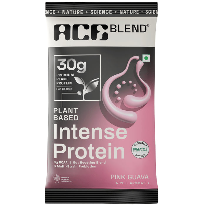 Ace Blend Plant Based Intense Protein Pink Guava