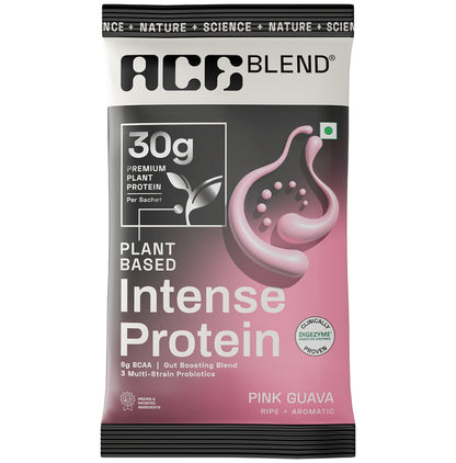 Ace Blend Plant Based Intense Protein Pink Guava