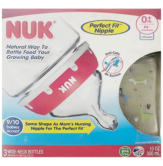 NUK Perfect Fit Baby Bottle - Classic Derma