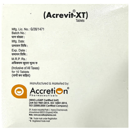 Acrevit-XT Tablet