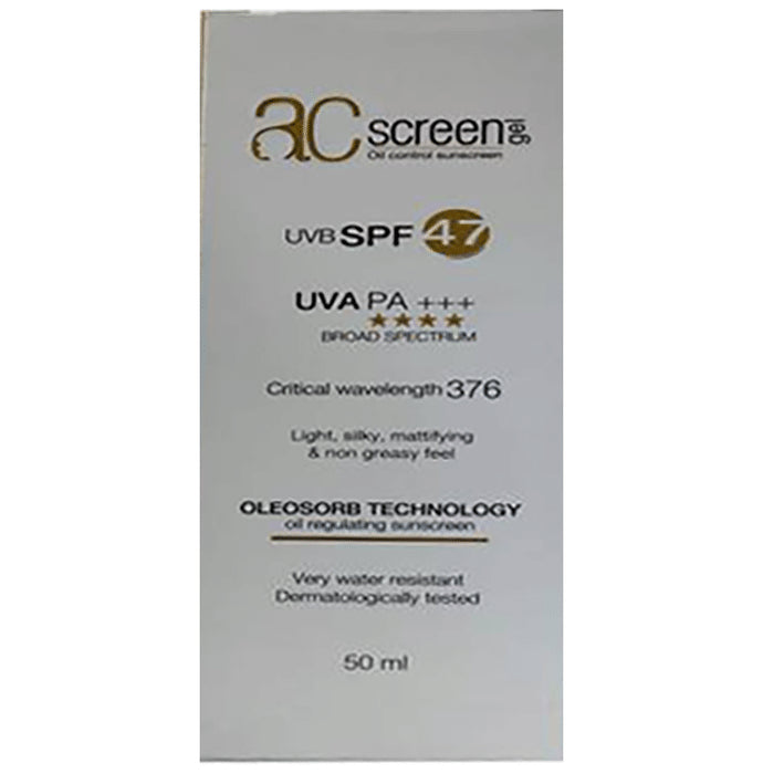 Acscreen Oil Control Sunscreen Gel (50ml Each) SPF 47