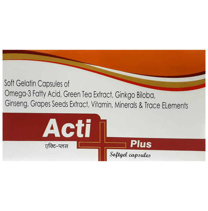 Acti + Softgel Capsule - Classic Derma