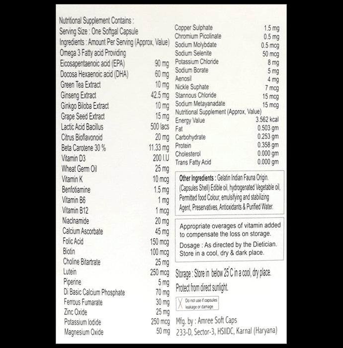 Acti + Softgel Capsule