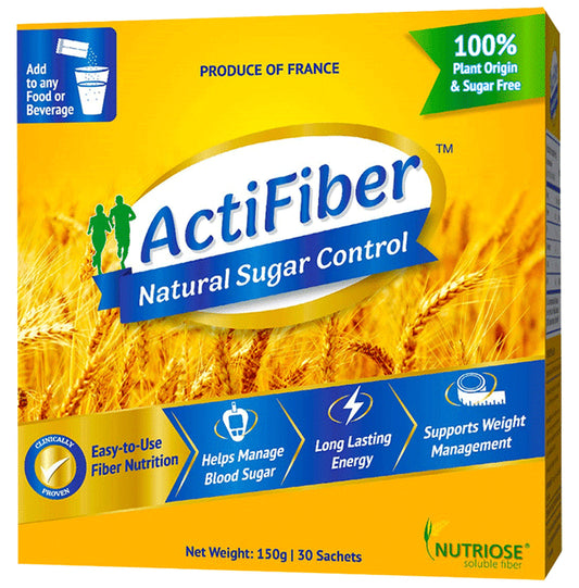 ActiFiber Natural Sugar Control (5gm Each) - Classic Derma