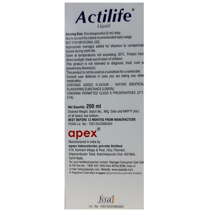 Actilife Liquid