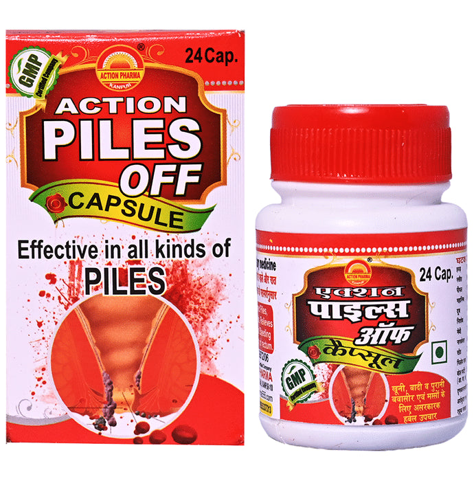 Action Pharma Action PIles Off Capsule - Classic Derma
