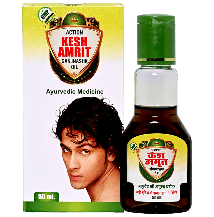 Action Pharma Kesh Amrit Ganjnashk Oil - Classic Derma
