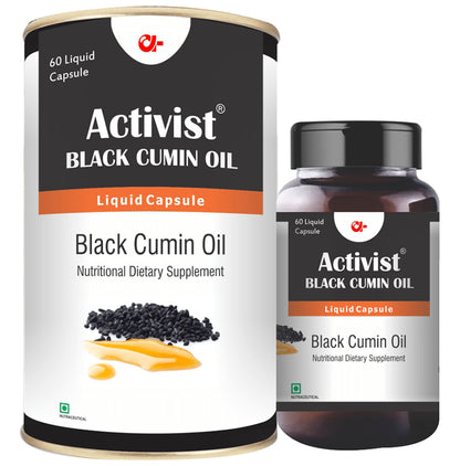 Activist Black Cumin Oil Liquid Capsule - Classic Derma