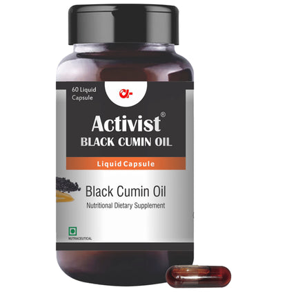 Activist Black Cumin Oil Liquid Capsule