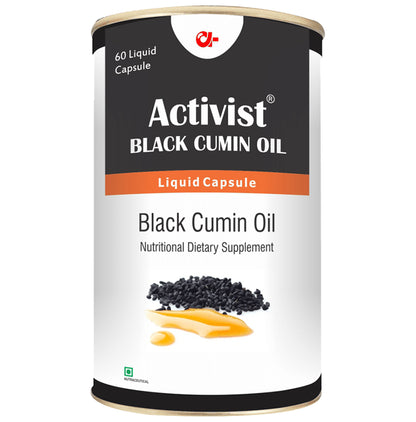 Activist Black Cumin Oil Liquid Capsule