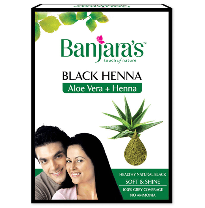 Banjara's Black Henna Aloevera - Classic Derma