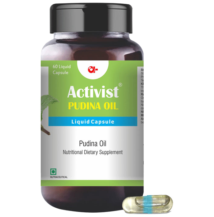 Activist Pudina Oil Liquid Capsule