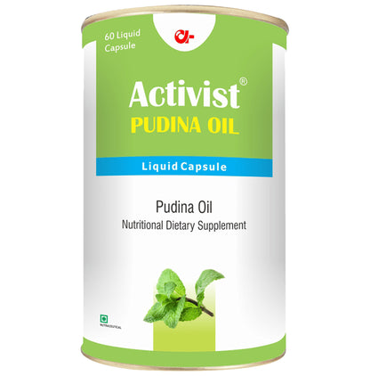 Activist Pudina Oil Liquid Capsule