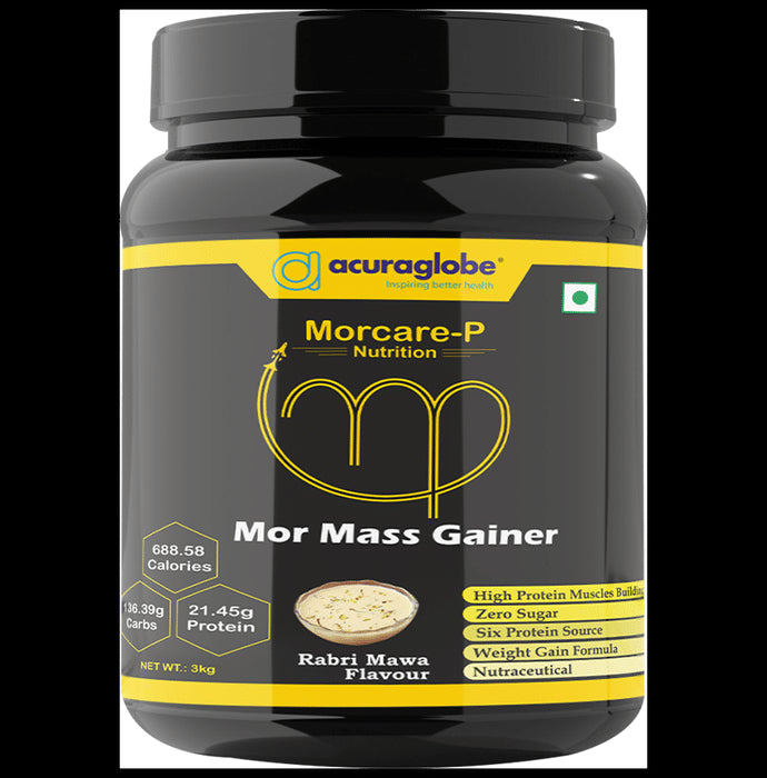 Acuraglobe Morcare-P Mor Mass Gainer Powder Rabri Mawa - Classic Derma