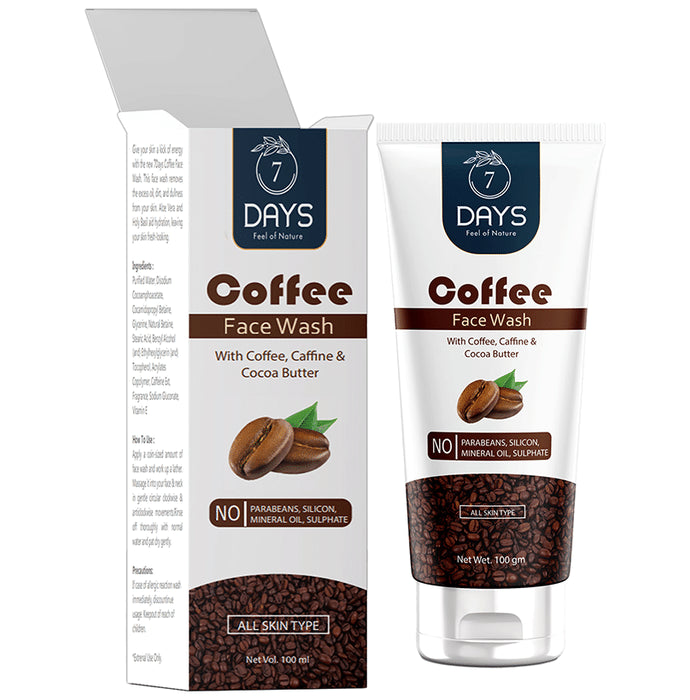 7Days Coffee Face Wash - Classic Derma