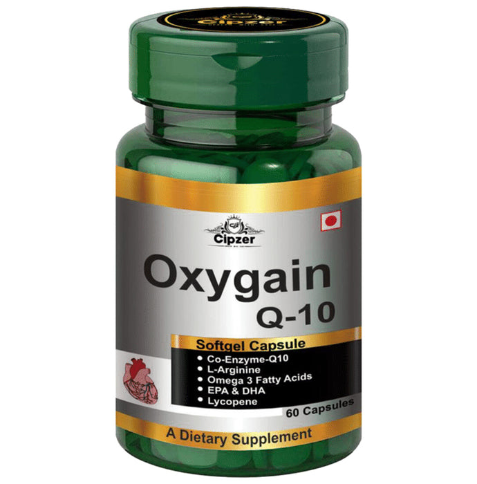 Cipzer Oxygain Q10 Softgel Capsule - Classic Derma