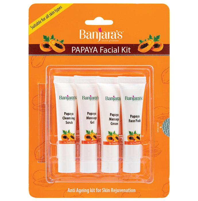 Banjara's Papaya Facial Kit - Classic Derma