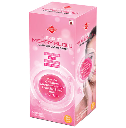 Essen Merry Glow Liquid Collagen Drink (34.29ml Each) Orange - Classic Derma