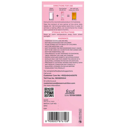 Essen Merry Glow Liquid Collagen Drink (34.29ml Each) Orange