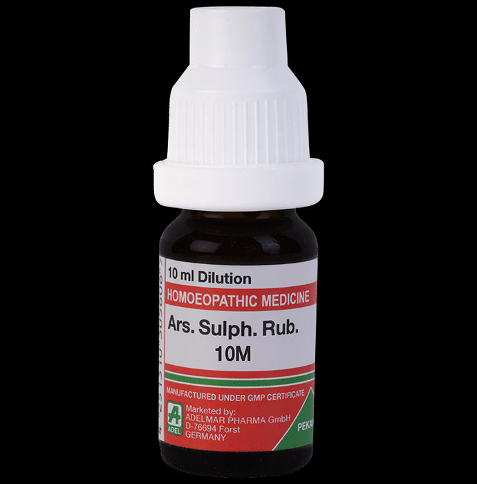 ADEL Ars. Sulf Rub. Dilution 10M - Classic Derma