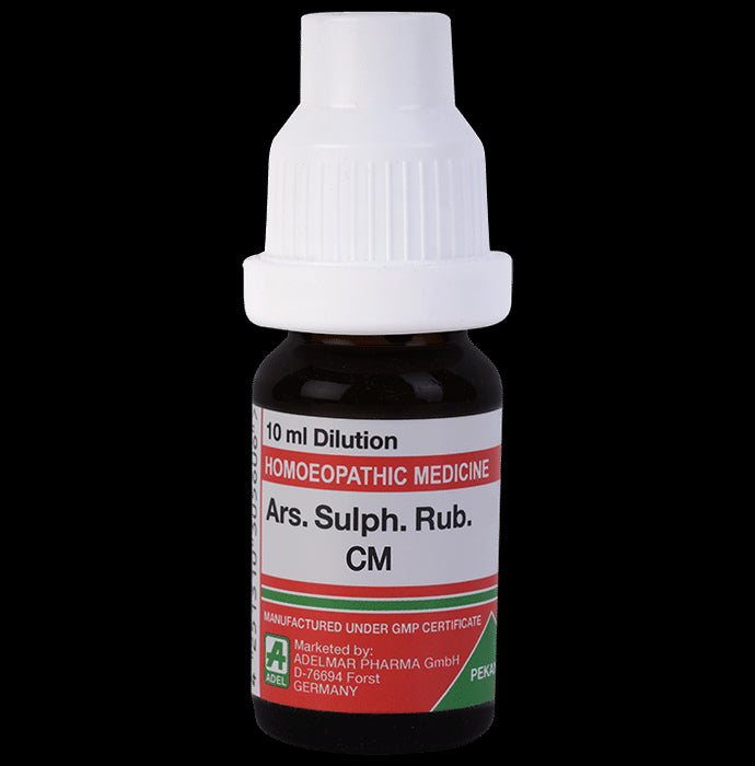 ADEL Ars. Sulf Rub. Dilution CM - Classic Derma