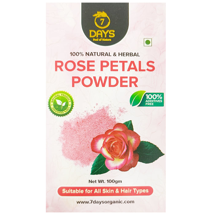 7Days Rose Petals Powder - Classic Derma