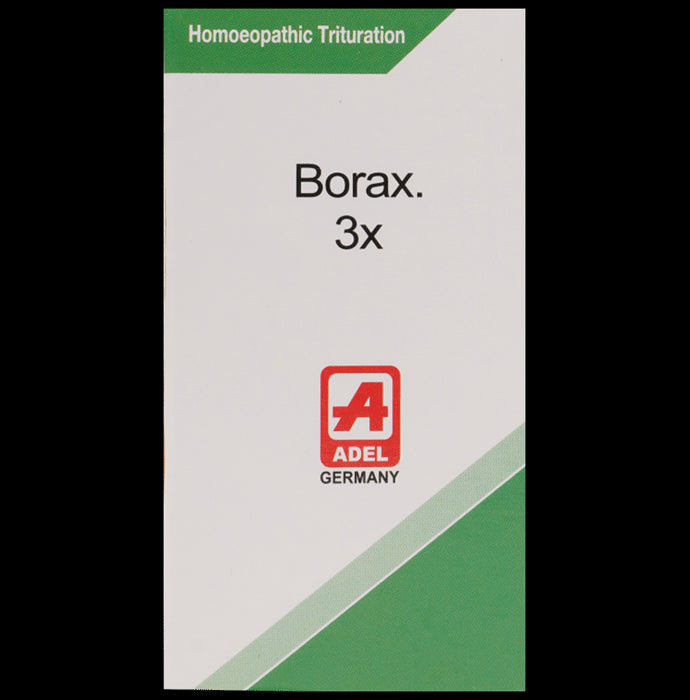 ADEL Borax Trituration Tablet 3X - Classic Derma