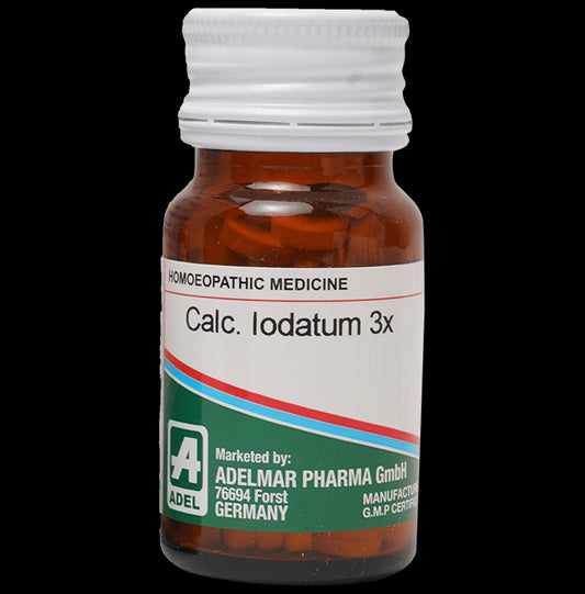ADEL Calc Iodatum Trituration Tablet 3X - Classic Derma